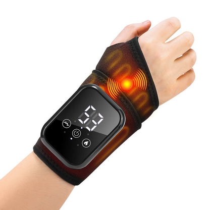 Electric Touchscreen Hand Massager With 3 Vibration Modes And 3 Heat Settings For Wrist Compress null