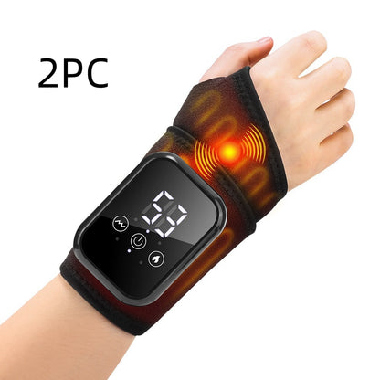 Electric Touchscreen Hand Massager With 3 Vibration Modes And 3 Heat Settings For Wrist Compress null